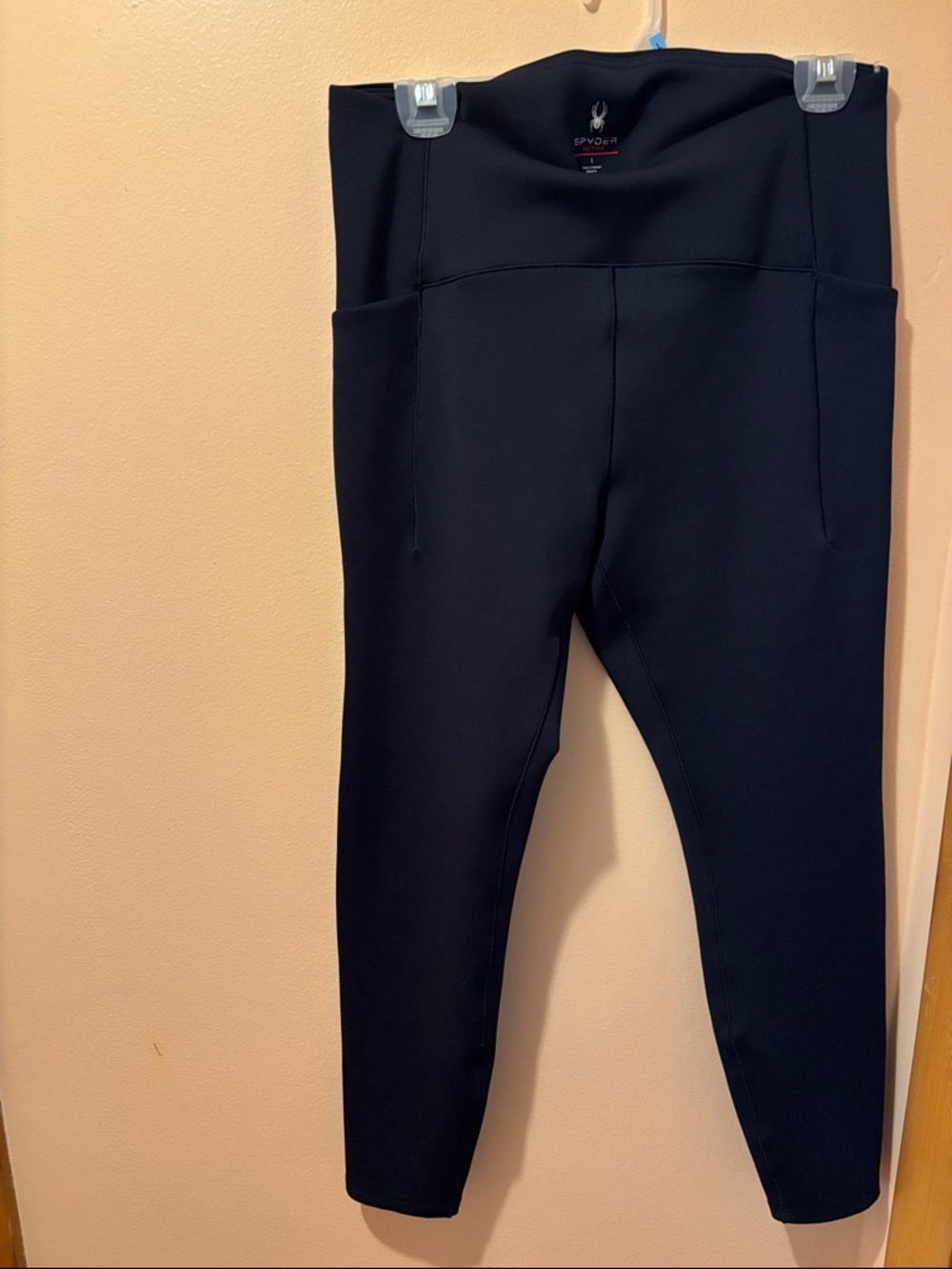 Spyder Black High-Rise Performance Leggings